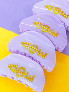 Hair Claw Clip- Delta Phi Epsilon