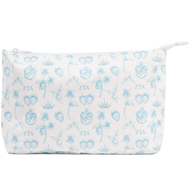 Medium Toile Tyvek Bag- Zeta Tau Alpha