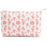 Medium Toile Tyvek Bag- Chi Omega