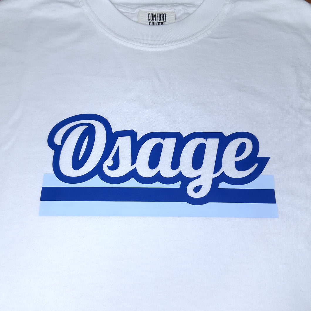 Retro Stripe Camp Tee- Osage