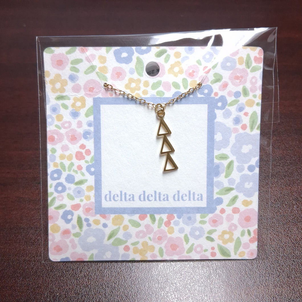 Lavaliere Pendant- Delta Delta Delta