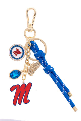 Cluster Bag Charm- Ole Miss