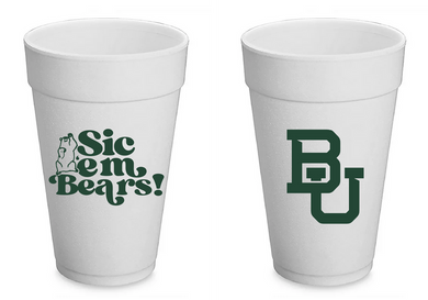 20oz Cups- Baylor