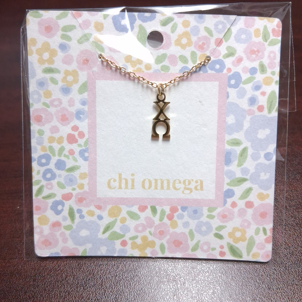 Lavaliere Pendant- Chi Omega