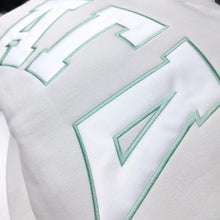 Mock Neck Twill Sweatshirt- Alpha Gamma Delta