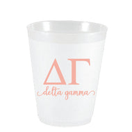 Frost Flex Cups- Delta Gamma Letters and Names