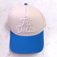 3D Embroidered Hat- Delta Delta Delta