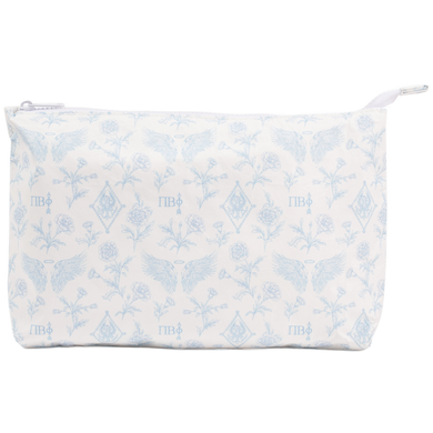Medium Toile Tyvek Bag- Pi Beta Phi
