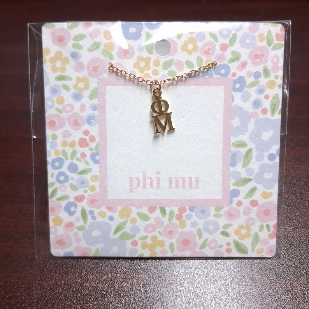 Lavaliere Pendant- Phi Mu
