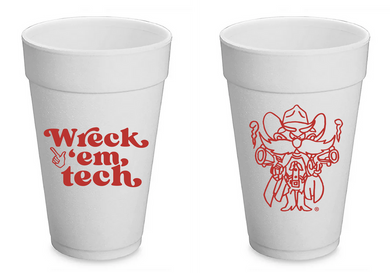 20oz Cups- Texas Tech