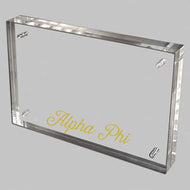 Acrylic Magnetic Frame- Alpha Phi