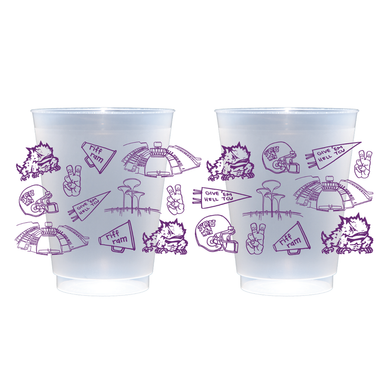 Shatterproof Cups- TCU