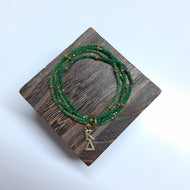 'Gemstone' Bead Bracelet- Kappa Delta