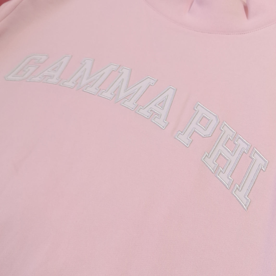 French Terry Mock Neck- Gamma Phi Beta