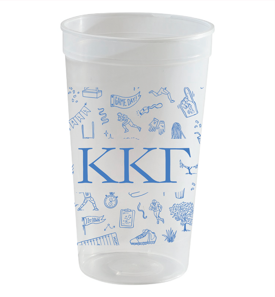 Football Stadium Cup- Kappa Kappa Gamma