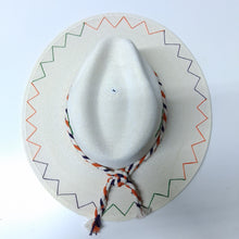 Hand-Embroidered Straw Hat- Waldemar