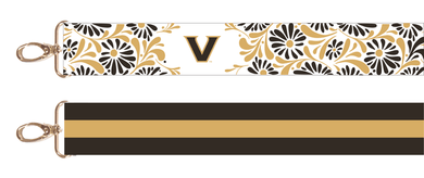 Floral Purse Strap- Vanderbilt