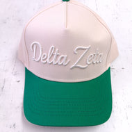 3D Embroidered Hat- Delta Zeta