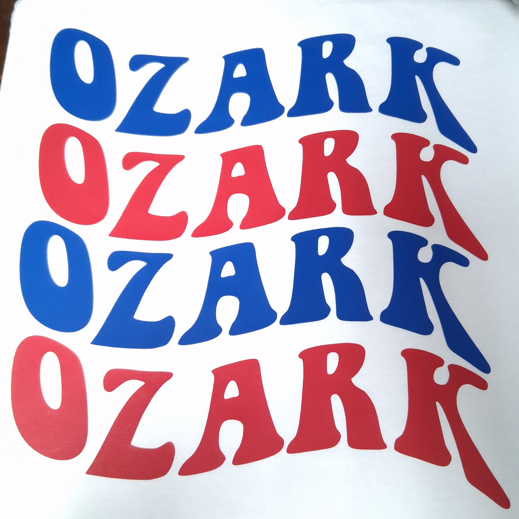 Retro Wave Camp Tee- Ozark