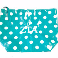 Coated Cosmetic Bag- Zeta Tau Alpha