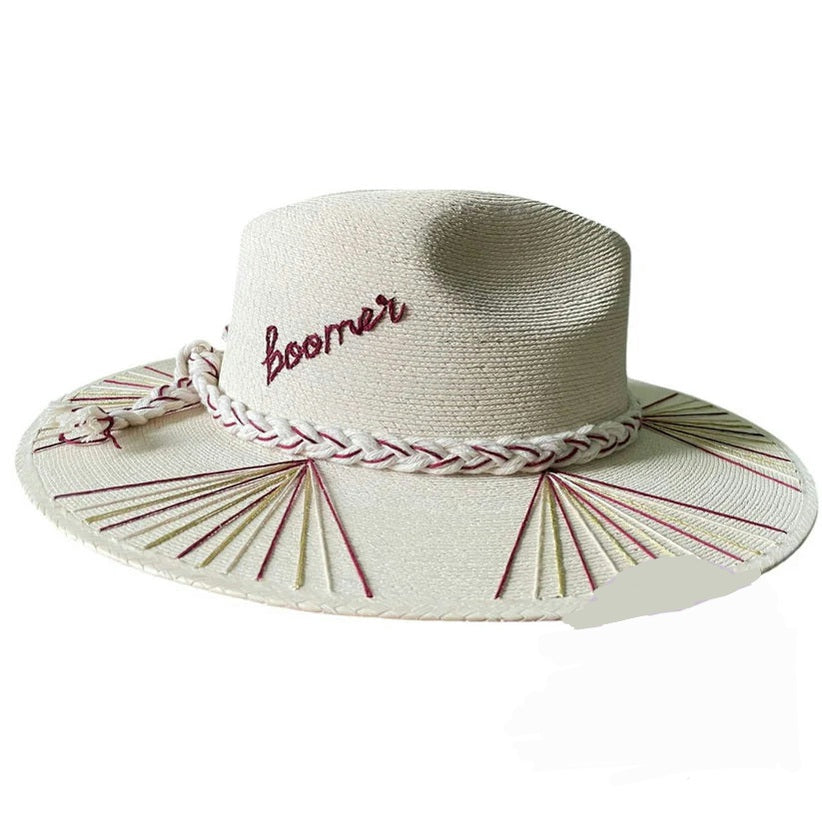 PREORDER Gameday Straw Hat- Oklahoma