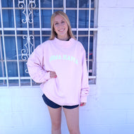 French Terry Mock Neck- Sigma Kappa