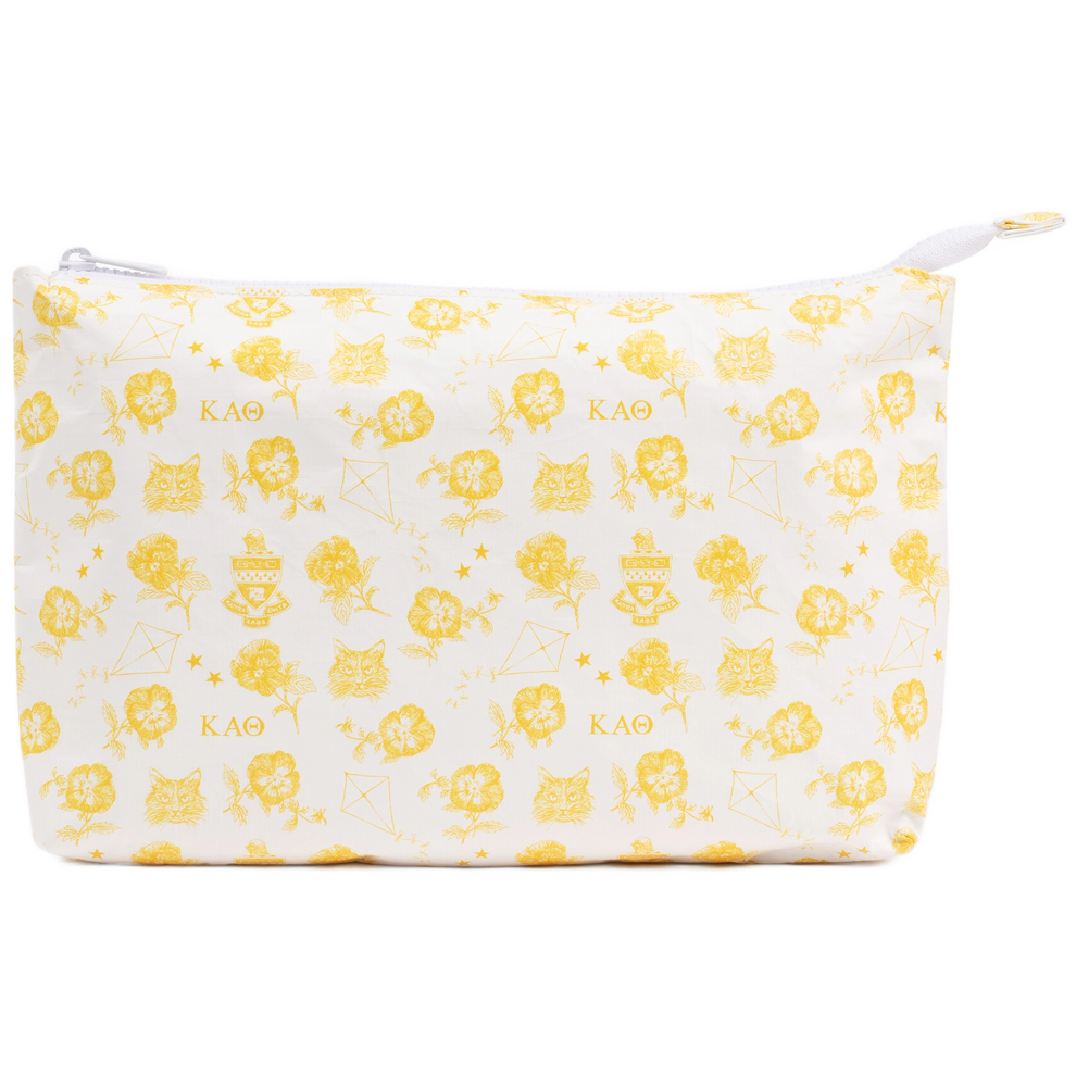 Medium Toile Tyvek Bag- Kappa Alpha Theta
