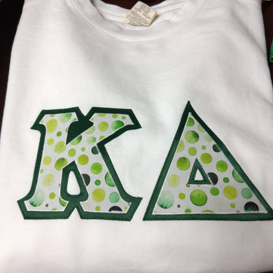 Bubble Dot Stitch Sweatshirt - Kappa Delta