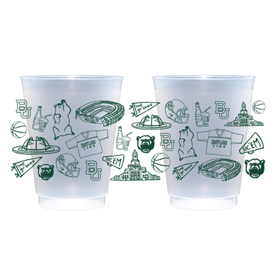 Shatterproof Cups- Baylor