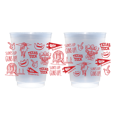 Shatterproof Cups- Texas Tech