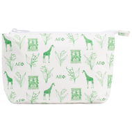 Small Toile Tyvek Bag- Alpha Epsilon Phi
