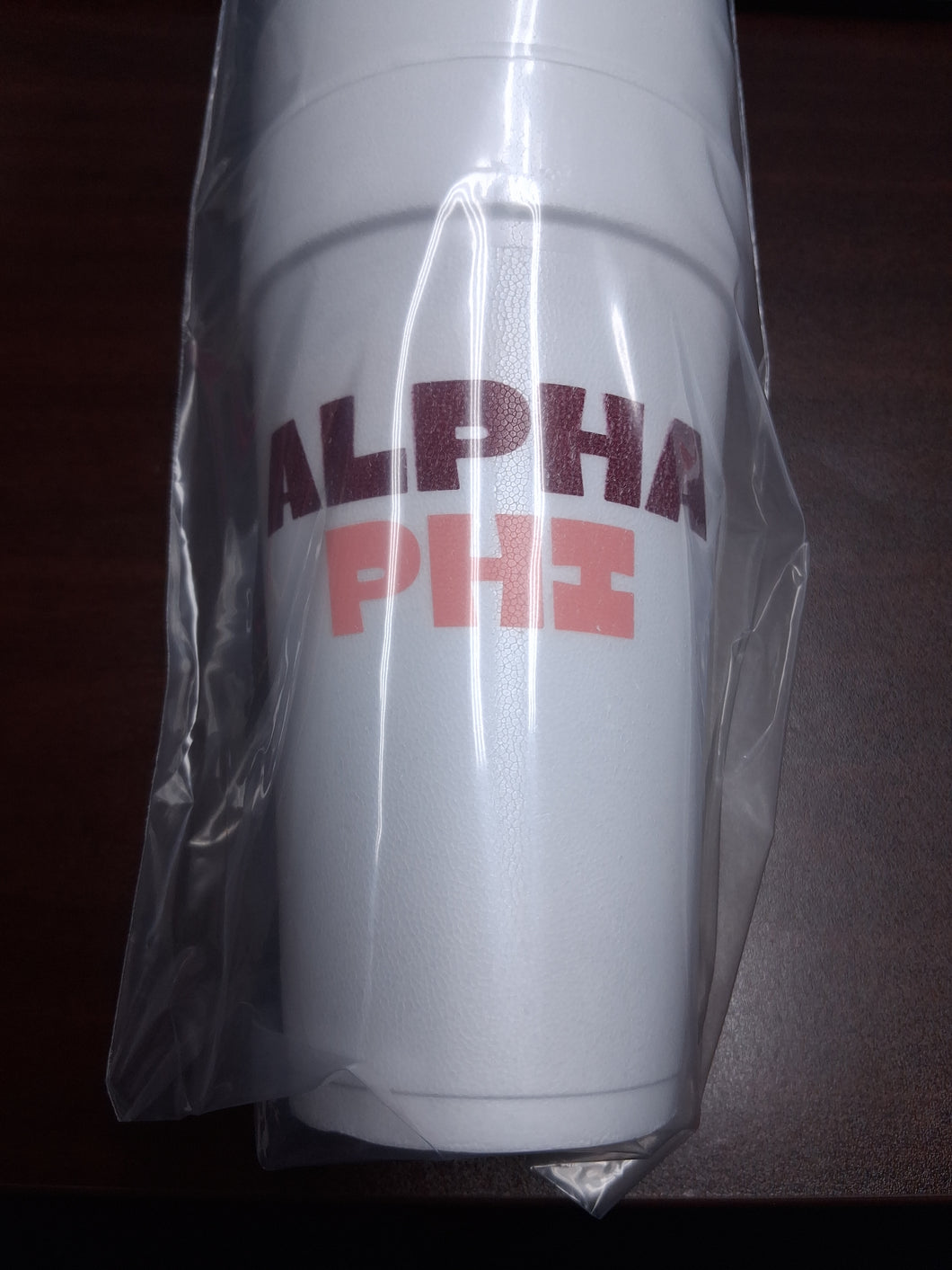 Multi-Color Styrofoam Cups- Alpha Phi