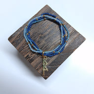 'Gemstone' Bead Bracelet- Kappa Kappa Gamma