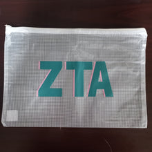 Zip Bag- Zeta Tau Alpha