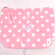 Coated Cosmetic Bag- Alpha Phi