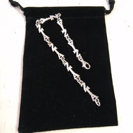 Silver Link Bracelet - Zeta Tau Alpha