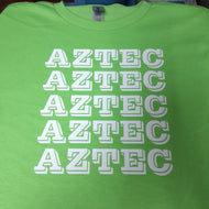 Multi-Line Tribe Tee- Aztec