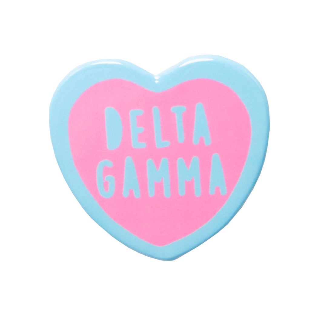 Sweetheart Button- Delta Gamma