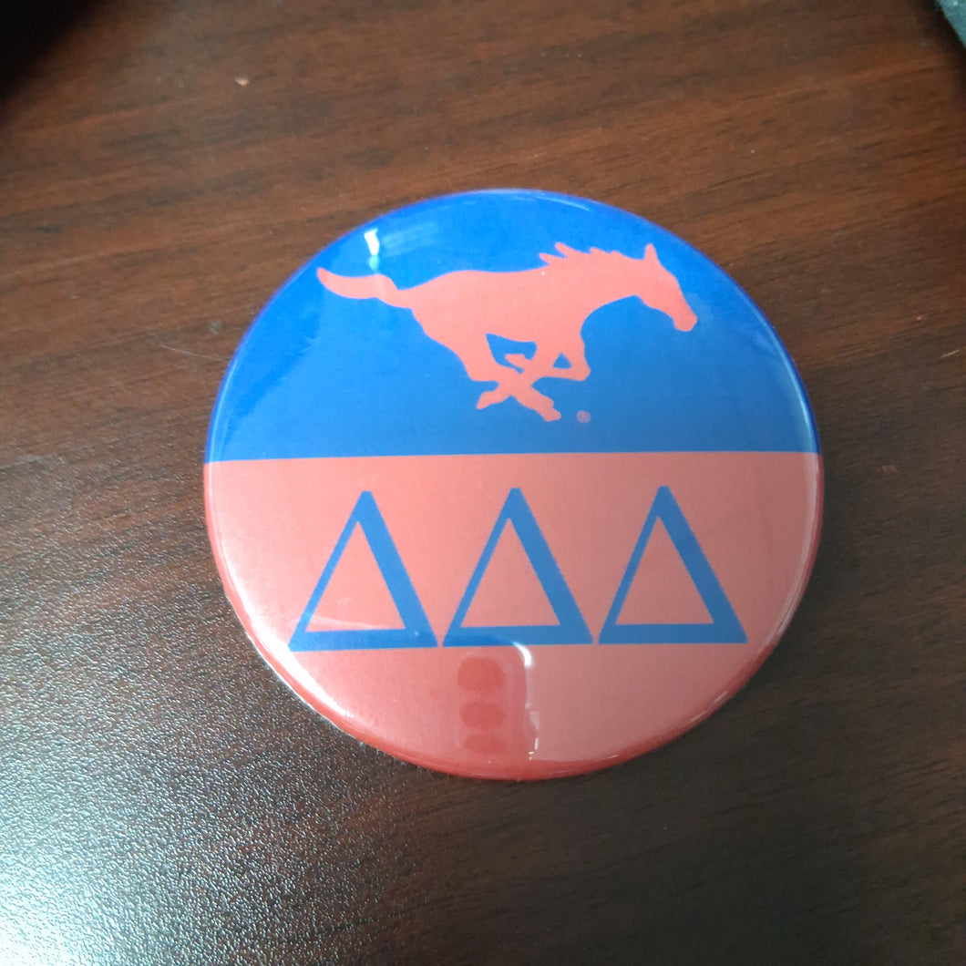Pony Logo Button- Delta Delta Delta