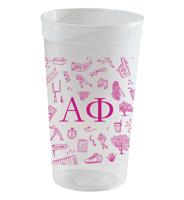 Football Stadium Cup- Alpha Phi
