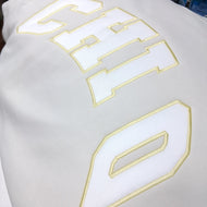 Mock Neck Twill Sweatshirt- Chi Omega