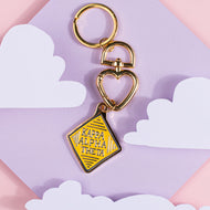 Travel Enamel Keychain- Kappa Alpha Theta