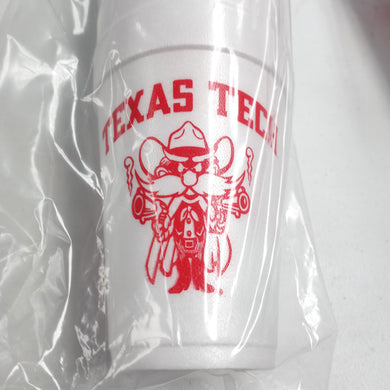 Texas Tech Mirror cups 10 count