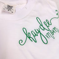 Script Monogram Tshirt- Kappa Delta Mom
