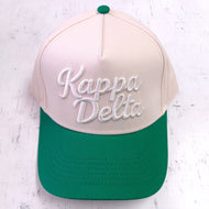 3D Embroidered Hat- Kappa Delta