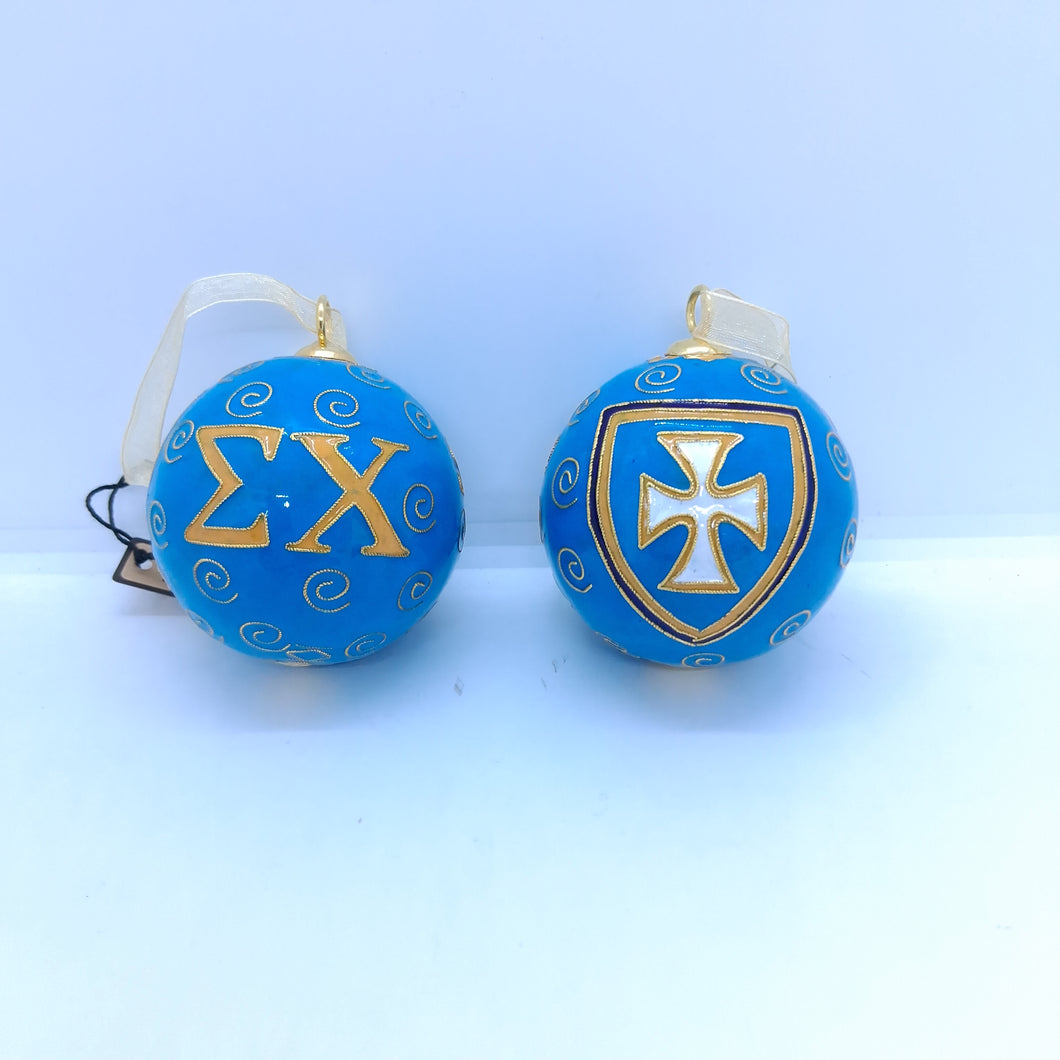 Exclusive Cloisonne Ornament-Sigma Chi