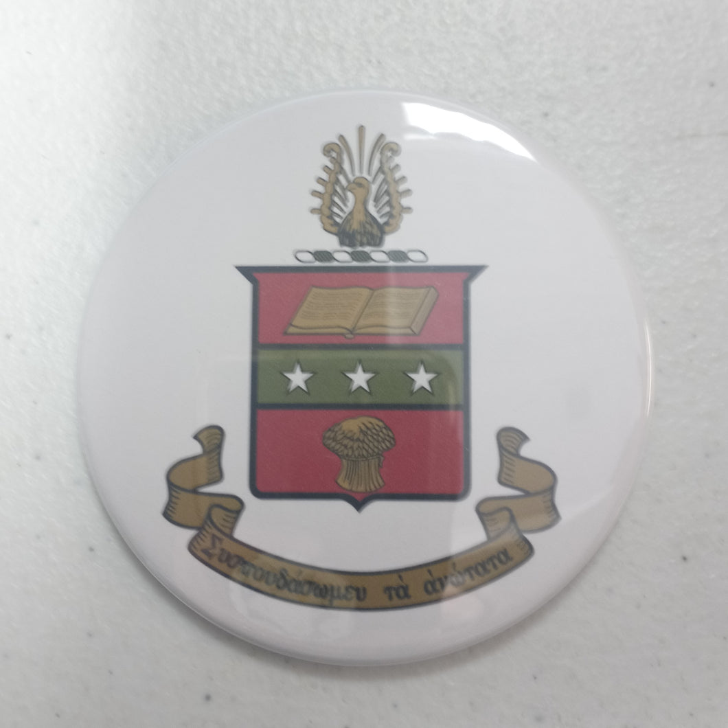 Crest Button- Alpha Chi Omega