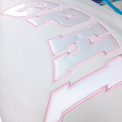 Mock Neck Twill Sweatshirt- Gamma Phi Beta