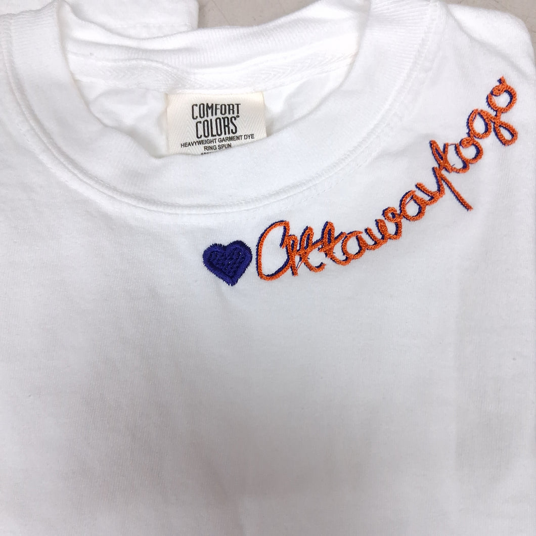 Embroidered Tshirt- Attawaytogo
