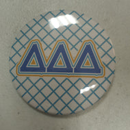 Plaid Fun Button- Delta Delta Delta
